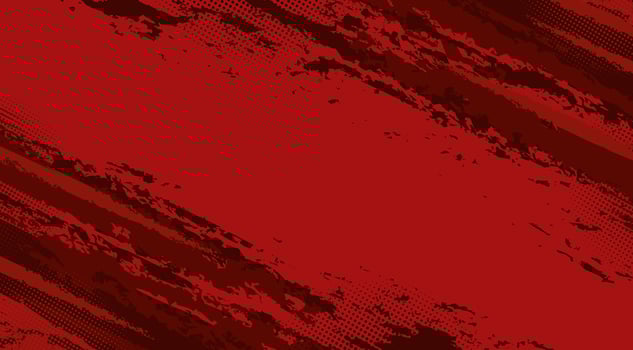 Abstract Rough Red Grunge texture design background. Dirty grunge background texture vector