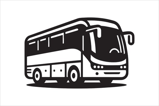 Shuttle Bus Silhouette Vectors Art for Illustrators and Content Creators