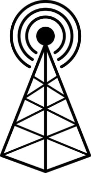 5G icon. Wireless Internet connection. Illustration of a 5G Internet Distributing Device. Technology Concept vector