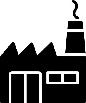 Factory Icon Design vector