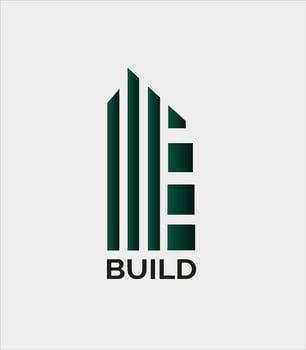 New Model Building logo design Free Download vector