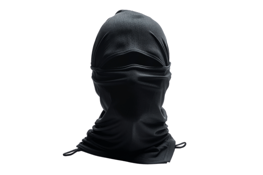 Black Balaclava Mask png