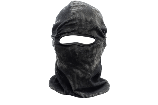 Black Balaclava with Eyeholes png