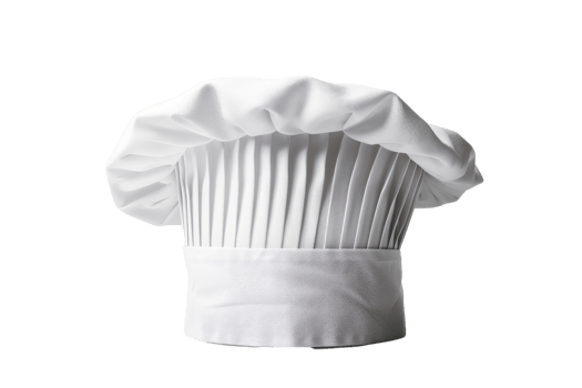 White Chef Hat Isolated png