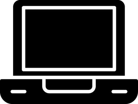 Laptop Icon Design vector