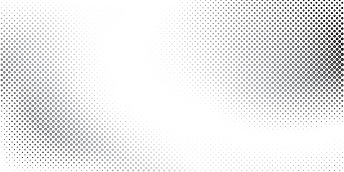 Abstract white and gray color background with halftone effect, dot pattern. illustration. vector