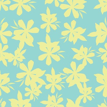 seamless pattern. Preppy bows and floral bouquet isolated on white background for fabric vector