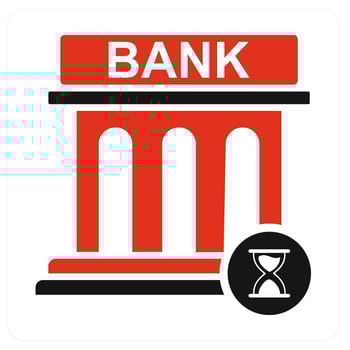 Bank Protection and bank icon concept vector