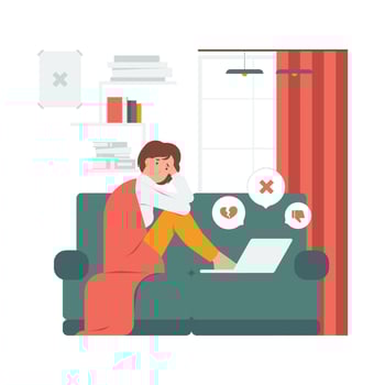 Cyber bullying internet, insults, mockery, psychological abuse harassment, social media bad influence hate concept illustration vector