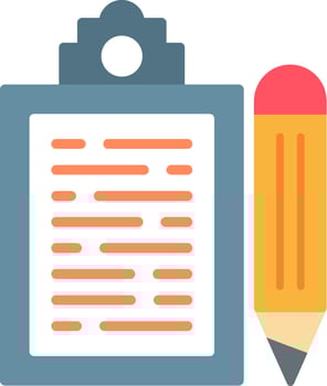 Clipboard Icon Design vector