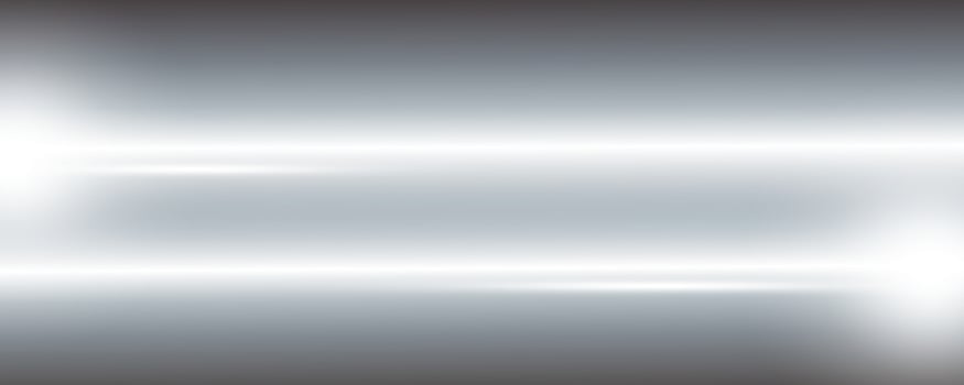 Silver mirror background. Metal foil glossy texture. Chrome steel gradient. Shiny glass with platinum gray glare. aluminum striped reflection. Realistic backdrop vector