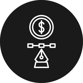 coin Icon Design vector