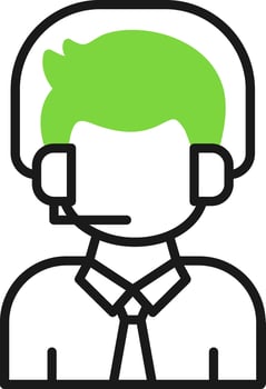 Helpdesk Icon Design vector