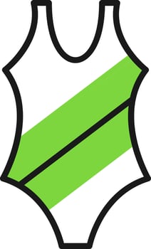 Swimsuit Icon Design Symbol vector