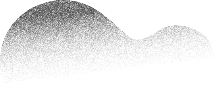 Grainy dotted shape. Noisy halftone abstract shadows on liquid element. Stipple blob and spray spot. Grunge sand wavy fluid gradation png