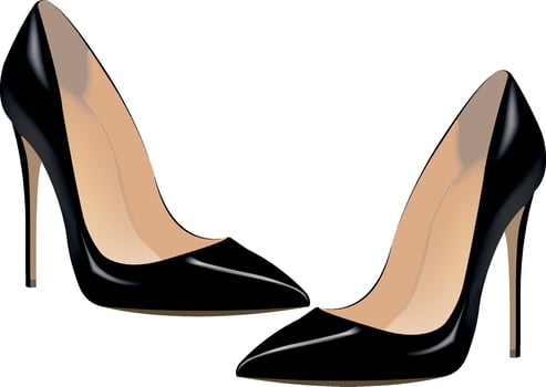 women's stiletto heel shoes women's stiletto heel shoes vector