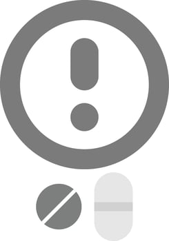 Warning Icon Design vector