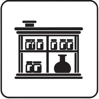 Pharmacy Icon, Medical Background, Health Symbol, First Aid Sign vector