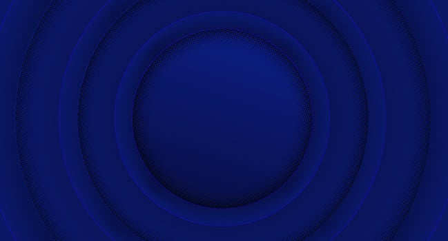 Blue Circle background with halftone texture, abstract geometric background suitable for motion graphics, presentations, banner covers, posters and cards. vector