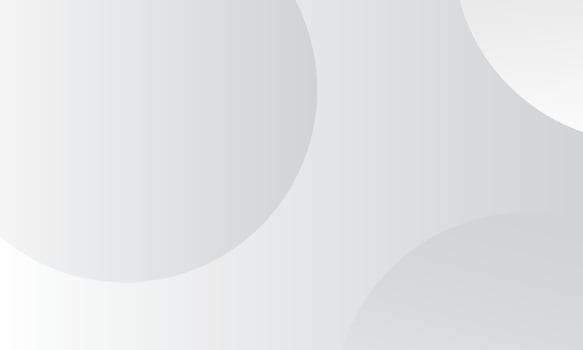 Abstract gradient background of white and gray circles vector