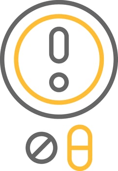 Warning Icon Design vector
