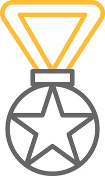 Medal Icon Design vector