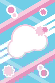 cute abstract flat background wallpaper vector