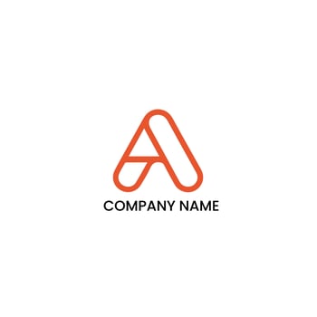 Abstract letter A logo design icons for business of luxury, elegant, simple. A Letter Logo for business and company identity vector