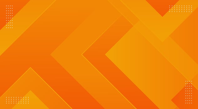 orange background with a geometric pattern vector