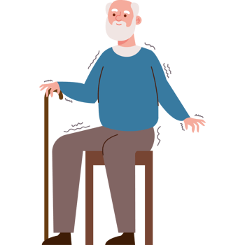 parkinson degenerative disease isolated png