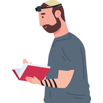 jewish tefillin male png