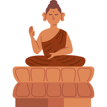 waisak buddhist character png