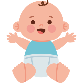 baby shower cute boy png