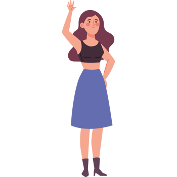 stag party young woman png