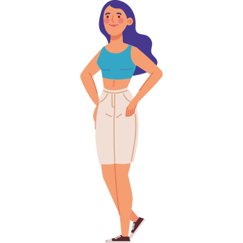 stag party woman png