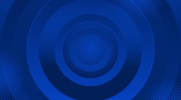 Blue modern abstract round background. for banner background design vector