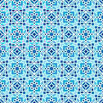 Islamic Oriental Ornament Design on Winter Theme vector