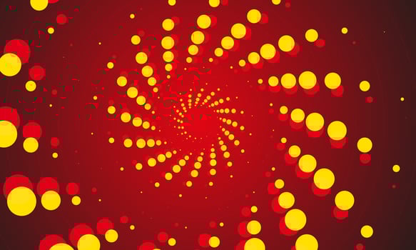 3d design with circle and cute bacground vector