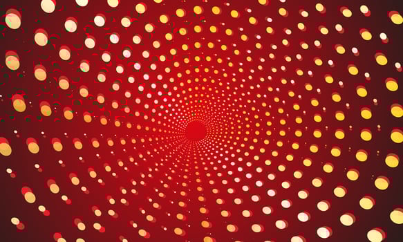 3d abstrct background with circle vector