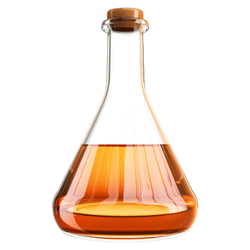 Oil bottle isolated on transparent background png
