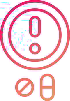 Warning Icon Design vector