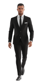 A man in a suit is walking png