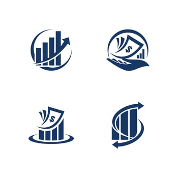 set of consultant logo vector