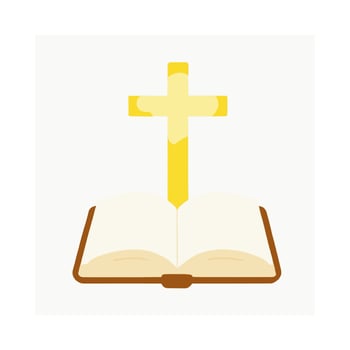Bible Religion Christianity Holy Book vector