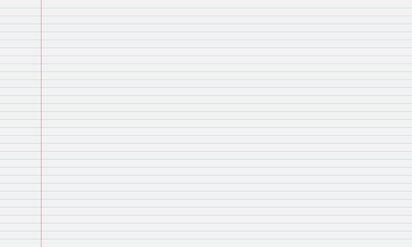 Lined notebook paper background. Grid paper. Abstract striped print vector