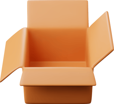 3D carton packaging box png