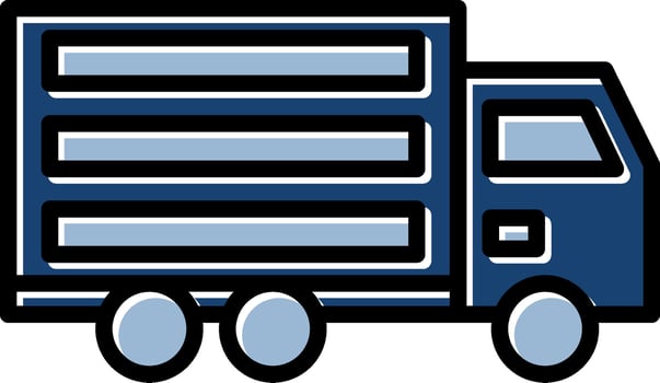 Truck Icon Design vector