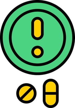 Warning Icon Design vector