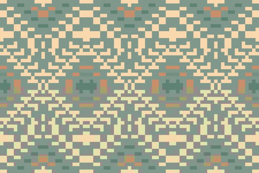 Pixel Ethnic Ethnic Pattern Designfolk Embroidery, Aztec Geometric Ornament Print. Design for Carpet, Wallpaper, Clothing, Wrapping, Fabric vector