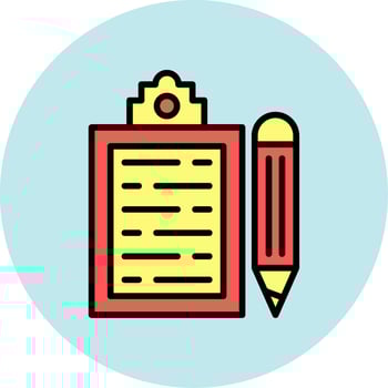 Clipboard Icon Design vector